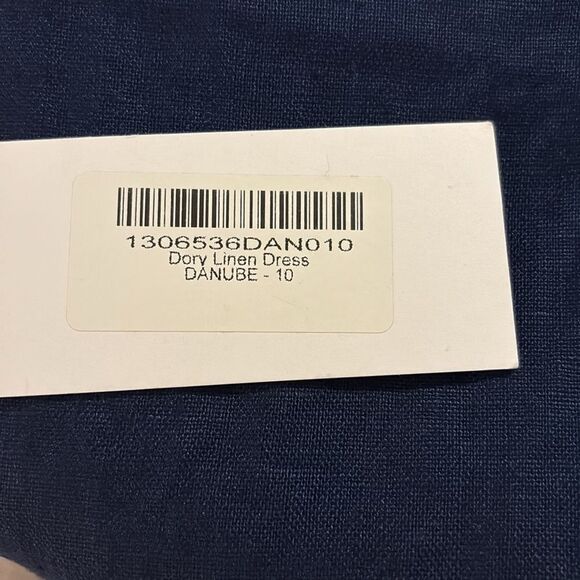 Reformation Dory Linen Mini Dress, NWT 10 $218 - Picture 5 of 5